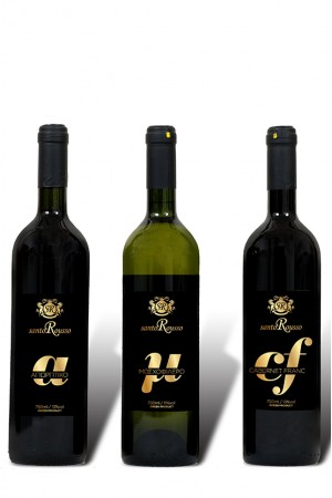 ΠΟΙΚΙΛΙΑΚΑ CABERNET FRANC - ΑΓΙΩΡΓΙΤΙΚΟ - ΜΟΣΧΟΦΙΛΕΡΟ SANTOROUSSO 3 ΤΕΜ
