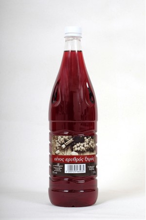 ΟΙΝΟΣ ΕΡΥΘΡΟΣ CABERNET 50% ME MERLOT 50% 1.5 lt
